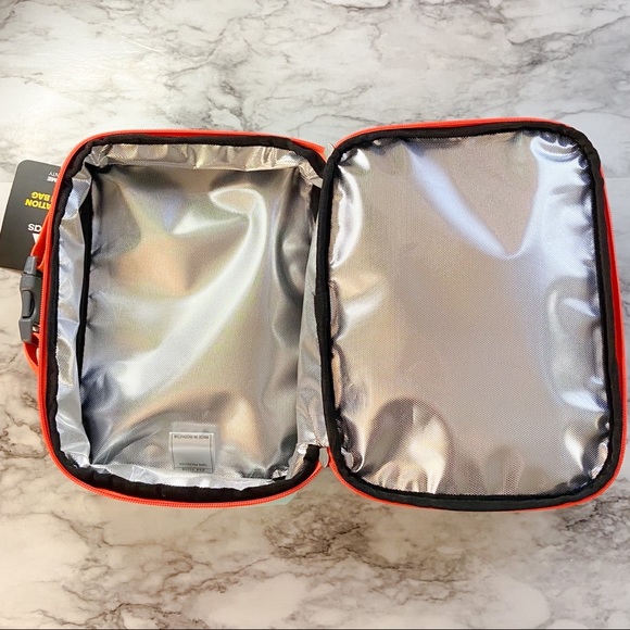 SOLD Adidas Foundation Insulated Lunch Bag Mint / Coral - Picture 7 of 7